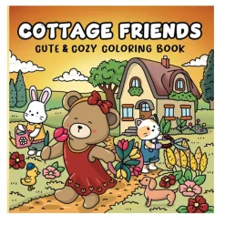 Cottage Friends Coloring Book