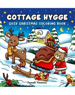 Cottage Hygge - Cozy Christmas - Coloring Book