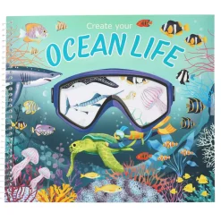 Create Your Ocean Life: Holographic Sticker Book