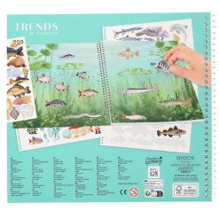 Create Your Ocean Life: Holographic Sticker Book