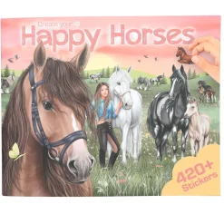 Create Your Own Happy Horses Sticker Book