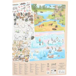 Create Your Own Zoo: Activity Book with Stickers