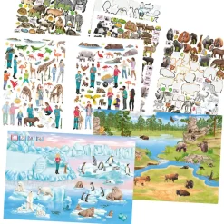 Create Your Own Zoo: Activity Book with Stickers