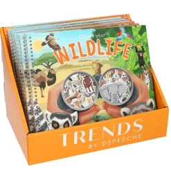 Create Your Wild Life, Sticker Book with Felt Stickers