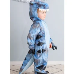 Den goda Fen Animal Costume, Dinosaur T-Rex Jumpsuit – Ages 3-5