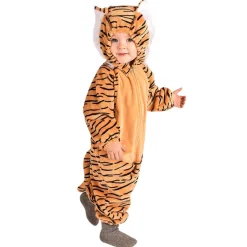 Den goda Fen Animal Costume, Tiger Jumpsuit - 12-18 Months and 18 Months-2 Years