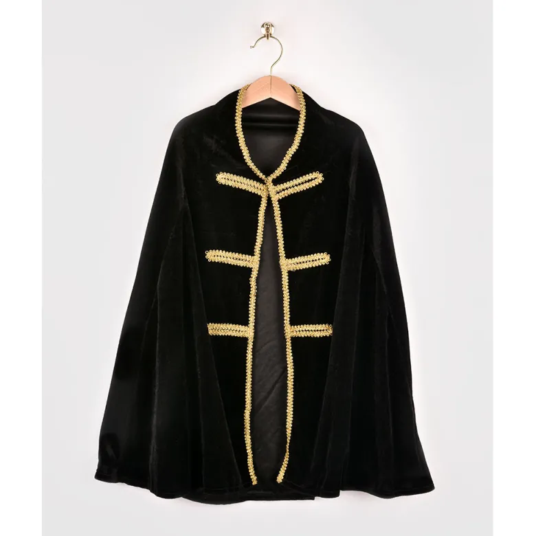Den Goda Fen Costume, Pirate Hat and Cape - Ages 3-8 Years