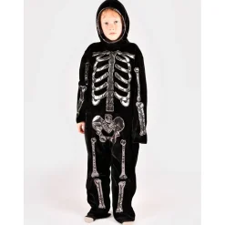 Den goda Fen Costume, Skeleton Jumpsuit – Ages 4-6