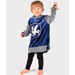 Den goda Fen Costume Top, Blue Knight Blouse – Ages 2-6
