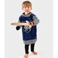 Den goda Fen Costume Top, Blue Knight Blouse – Ages 2-6