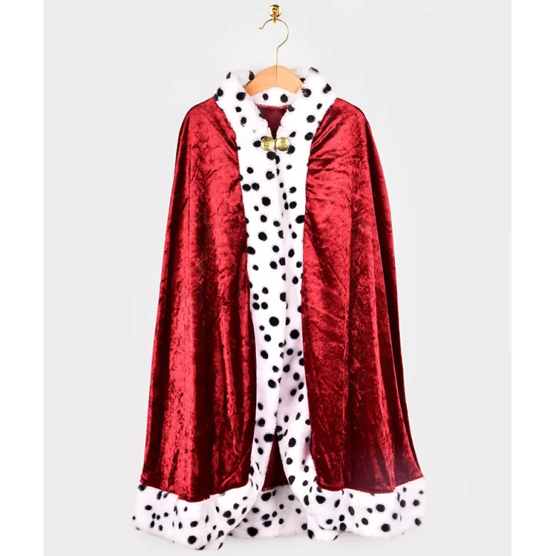 Den Goda Fen Costume, Velvet King's Cape – Ages 4-8