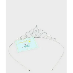 Den goda fen Headband with Diadem, Silver Rhinestone Tiara