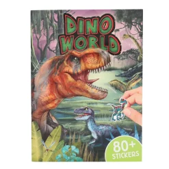 Dino World Stickerworld Puffy Sticker Book