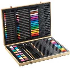 Djeco Art Set in a Suitcase with Drawing Tools and Colors