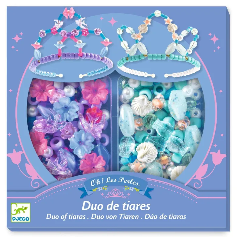 Djeco Beads, Blue Tiara