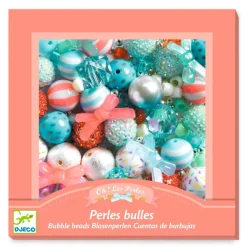 Djeco Beads, Bubble, Silver