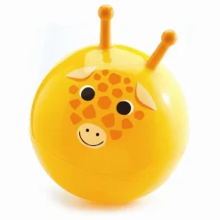 Djeco Bouncing Ball for Kids, Giraffe Gigi
