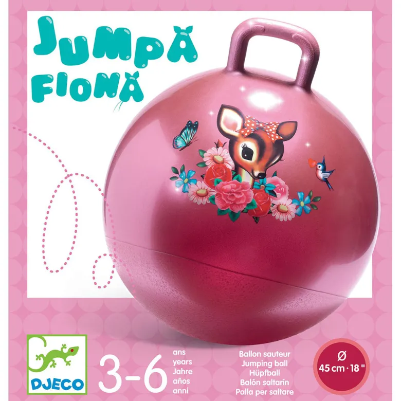 Djeco Bouncing Ball for Kids, The Fawn Fiona
