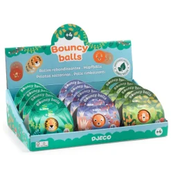 Djeco Bouncy Ball, Wild - Assorted Varieties