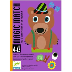 Djeco Card Game, Magic Match