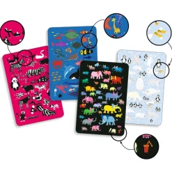 Djeco Card Game, Myster Animo