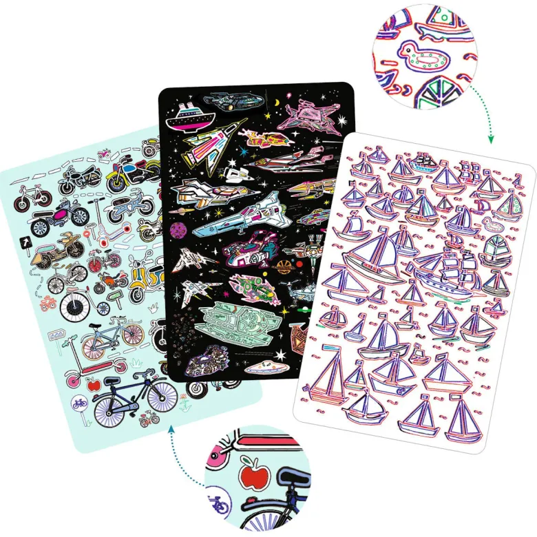 Djeco Card Game, Myster Travel