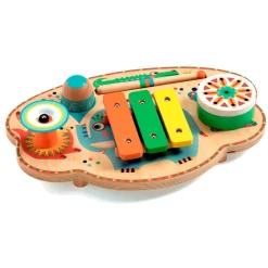 Djeco Carnaval Musical, Board with Musical Instruments