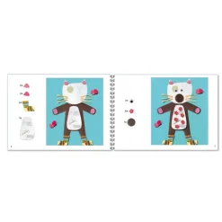 Djeco Collage Set, Animal Designs