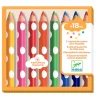 Djeco Colored Pencils for Little Ones, Set of 8