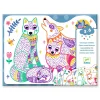 Djeco Coloring Set, Forest Families