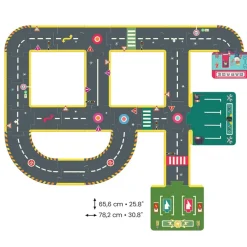 Djeco Crazy Motors Puzzle, Road - 26 Pieces