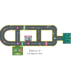 Djeco Crazy Motors Puzzle, Road - 26 Pieces