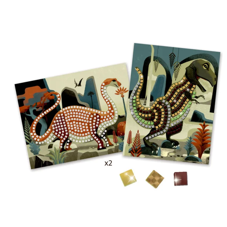 Djeco Creative Mosaic, Dinosaurs