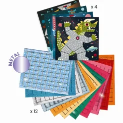 Djeco Creative Mosaic, Space Battle