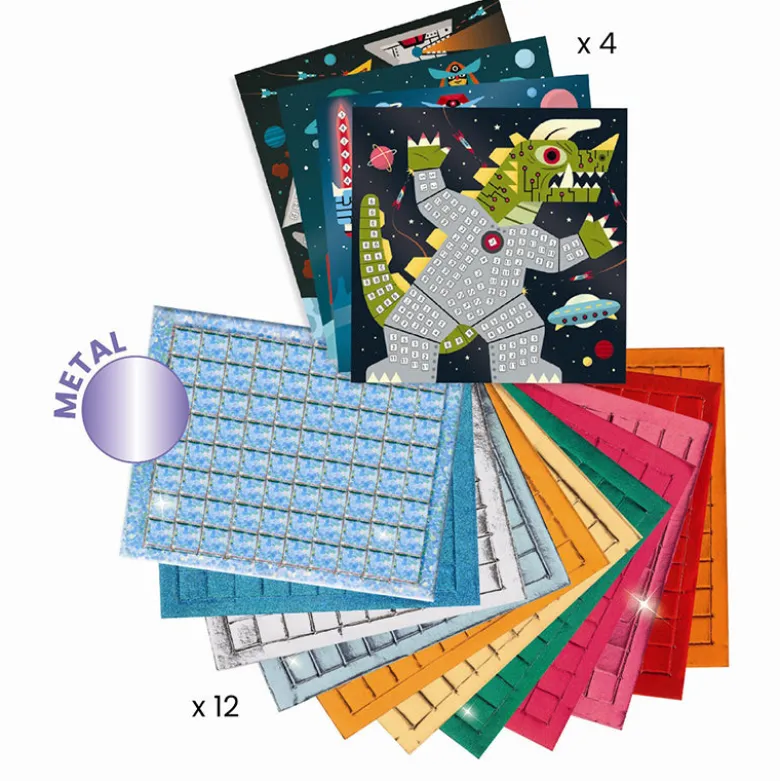 Djeco Creative Mosaic, Space Battle