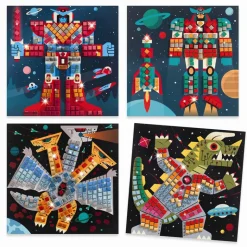 Djeco Creative Mosaic, Space Battle