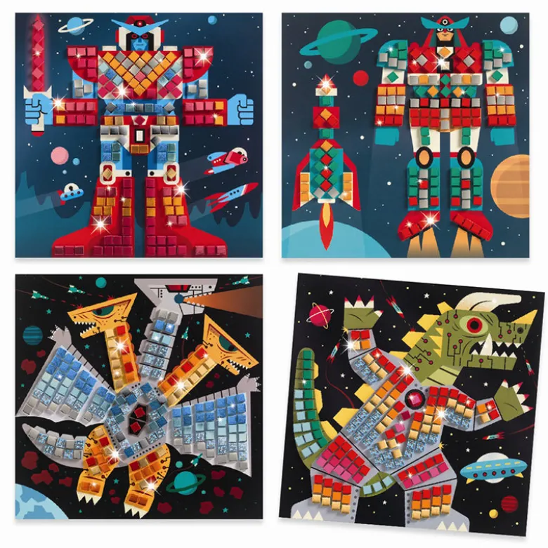 Djeco Creative Mosaic, Space Battle