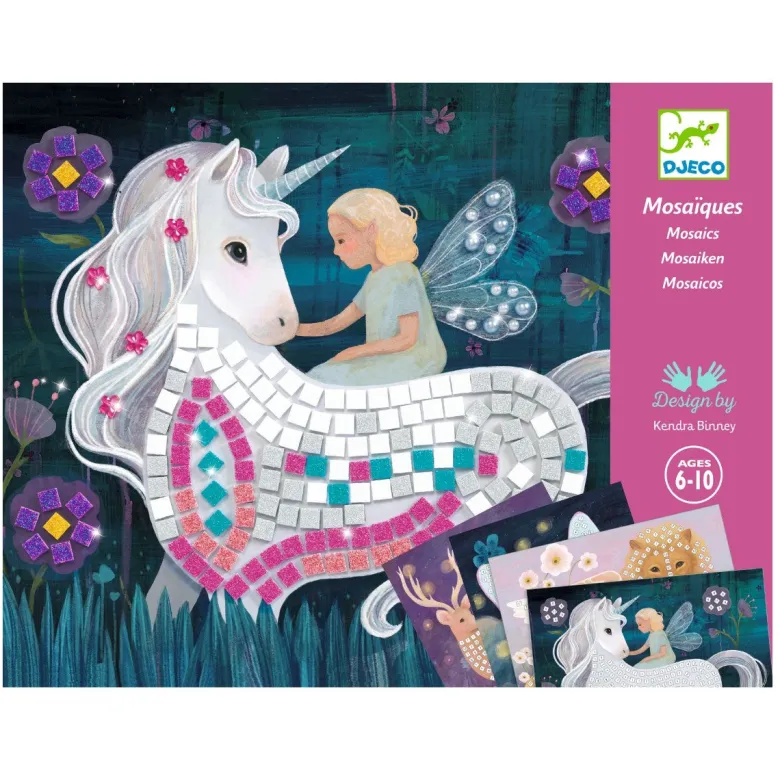 Djeco Creative Mosaic, The Enchanted World