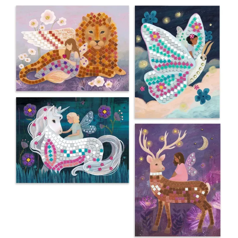 Djeco Creative Mosaic, The Enchanted World
