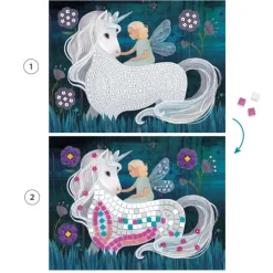 Djeco Creative Mosaic, The Enchanted World