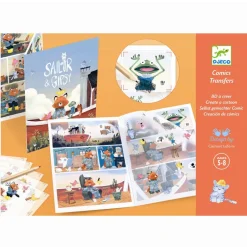 Djeco Creative Set, Transfer Pictures - Gypsy and the Sailor