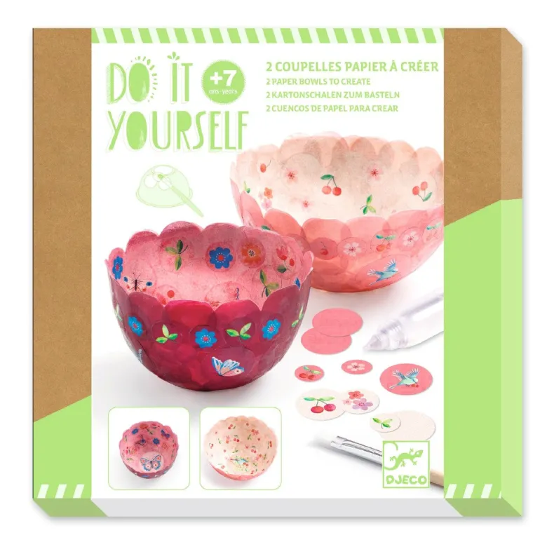 Djeco DIY - Paper Bowls, Butterflies
