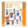 Djeco DIY Magnets, Funky Family