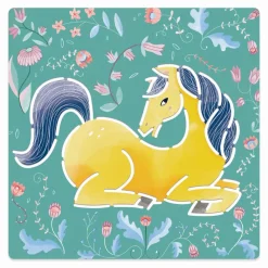 Djeco Drawing Stencils, Horses