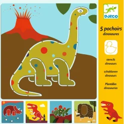 Djeco Drawing Templates, Dino