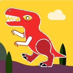Djeco Drawing Templates, Dino