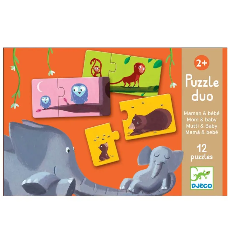 Djeco Duo Puzzle: Mother and Child