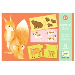 Djeco Educational Game, Baby Animals