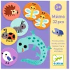 Djeco Educational Game, Memo Small Creatures