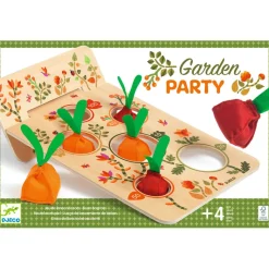 Djeco Game, Bean Bag Toss - Garden Party